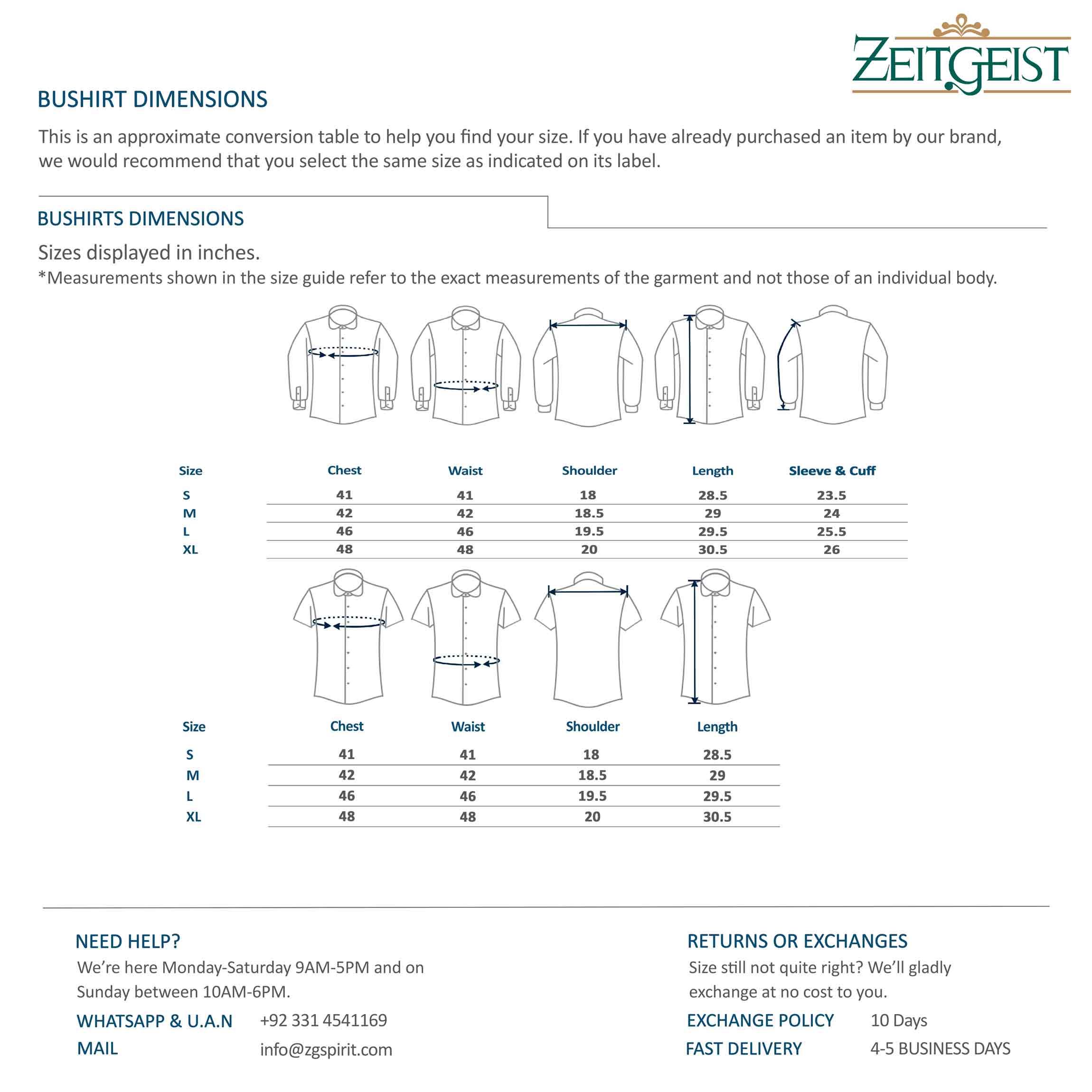 BUSHIRTS