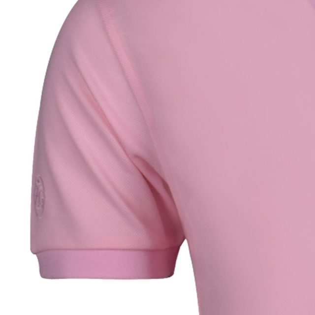 PINK COTTON TENCEL PLAIN POLOSHIRT (3)