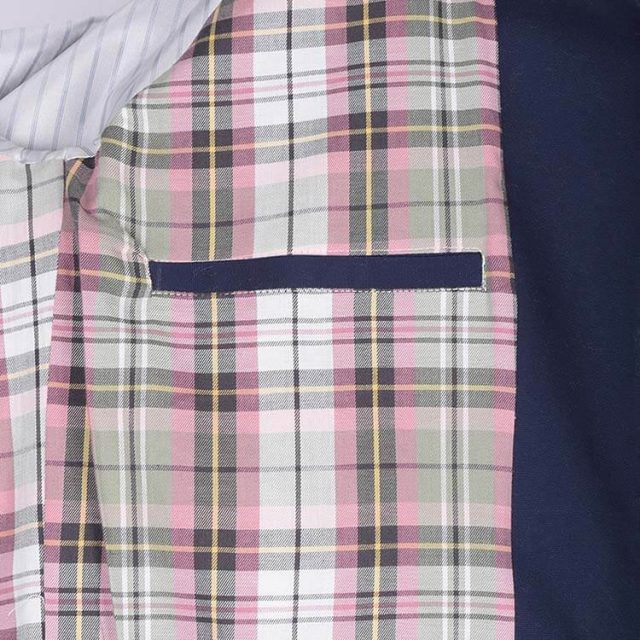 BLUE COTTON PURE PLAIN REGULAR FIT BOMBER JACKET (7)