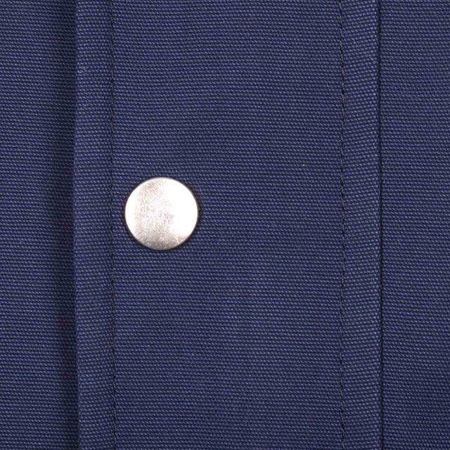 BLUE COTTON PURE PLAIN REGULAR FIT COAT (5)