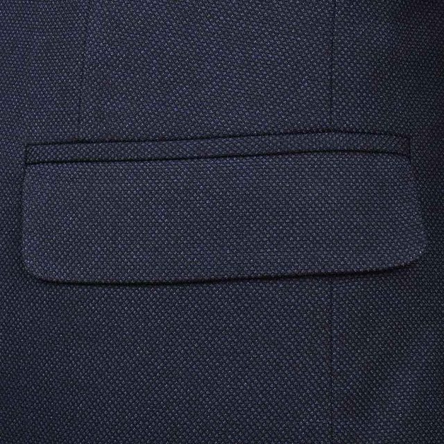 BLUE TWEED PIN DOT TAILORED FIT JACKET (5)