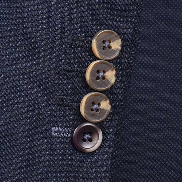 BLUE TWEED PIN DOT TAILORED FIT JACKET (6)