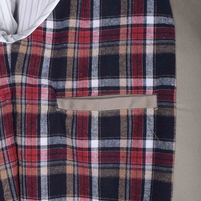 BROWN COTTON PURE PLAIN BOMBER JACKET (7)