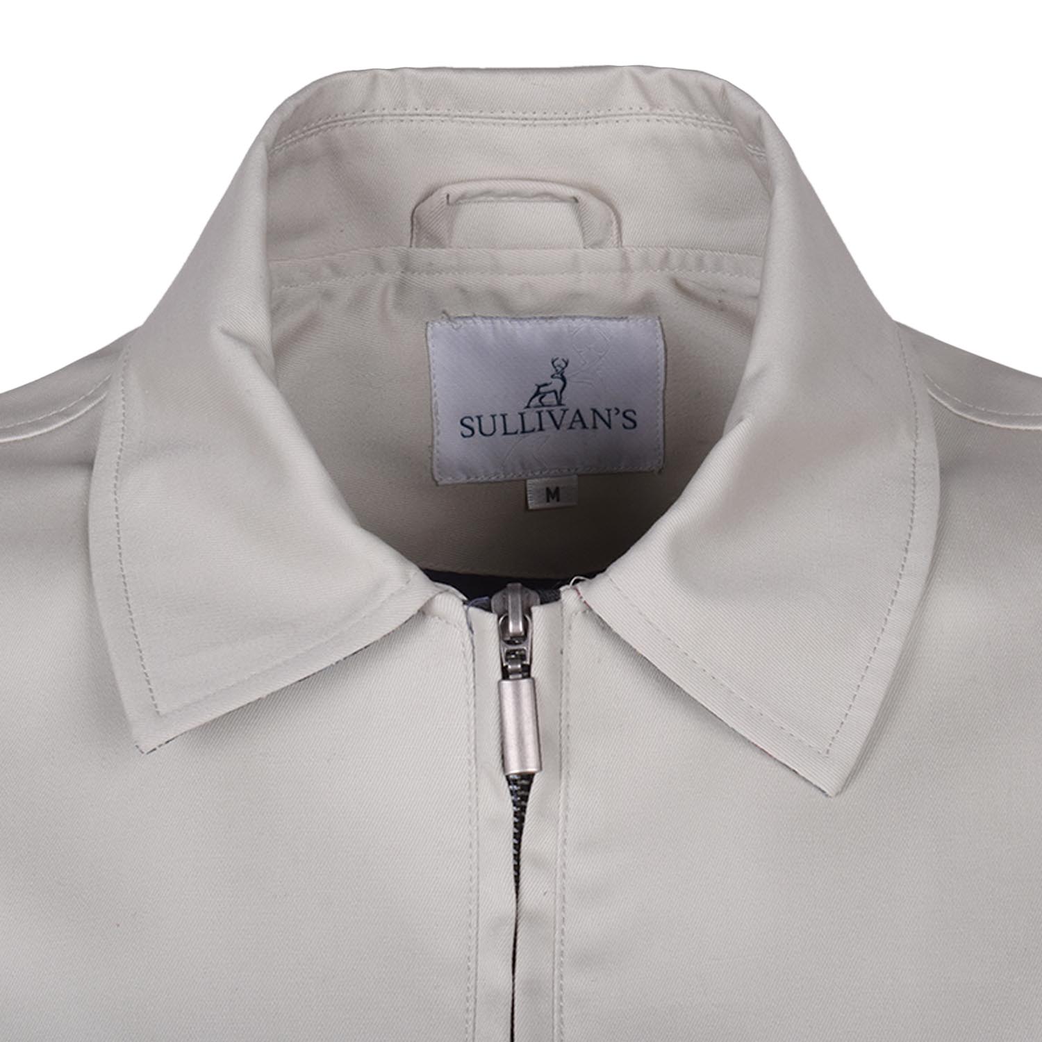 BROWN COTTON PURE PLAIN BOMBER JACKET (8)