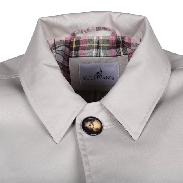 BROWN COTTON PURE PLAIN REGULAR FIT COAT (4)