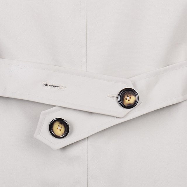 BROWN COTTON PURE PLAIN REGULAR FIT COAT (6)