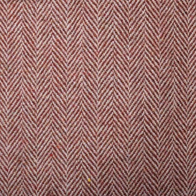 BROWN TWEED HERRINGBONE TAILORED FIT JACKET (2)