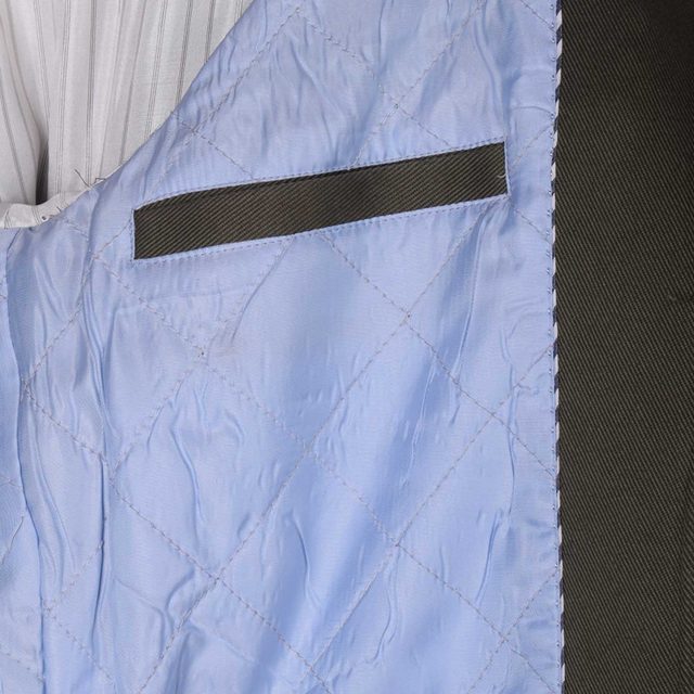 GREEN COTTON PURE PLAIN REGULAR FIT COAT (8)