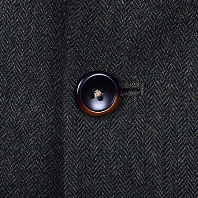 GREEN TWEED HERRINGBONE TAILORED FIT JACKET (4)