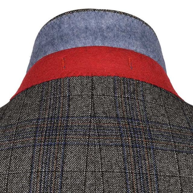 GREY GLEN PLAID TAILORED FIT JACKET (7)