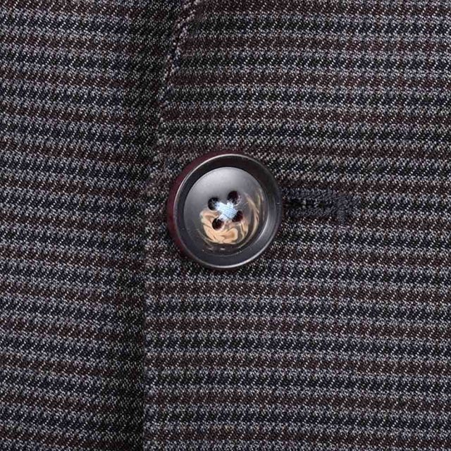 GREY TWEED HOUNDSTOOTH TAILORED FIT JACKET (4)