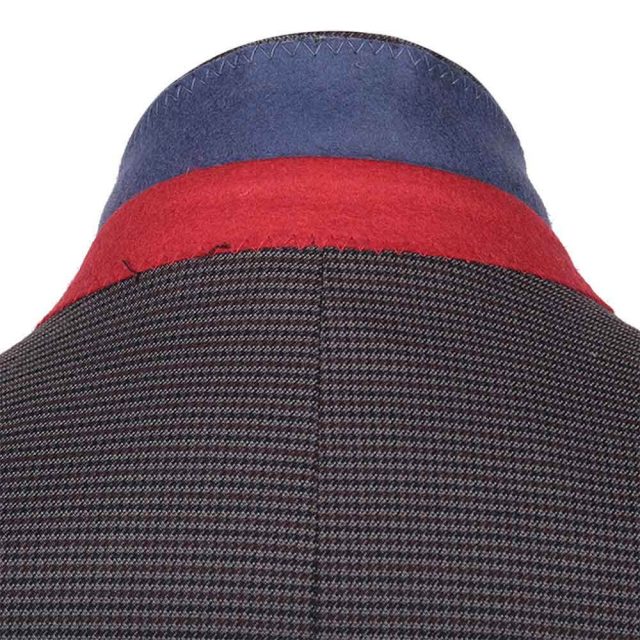 GREY TWEED HOUNDSTOOTH TAILORED FIT JACKET (7)