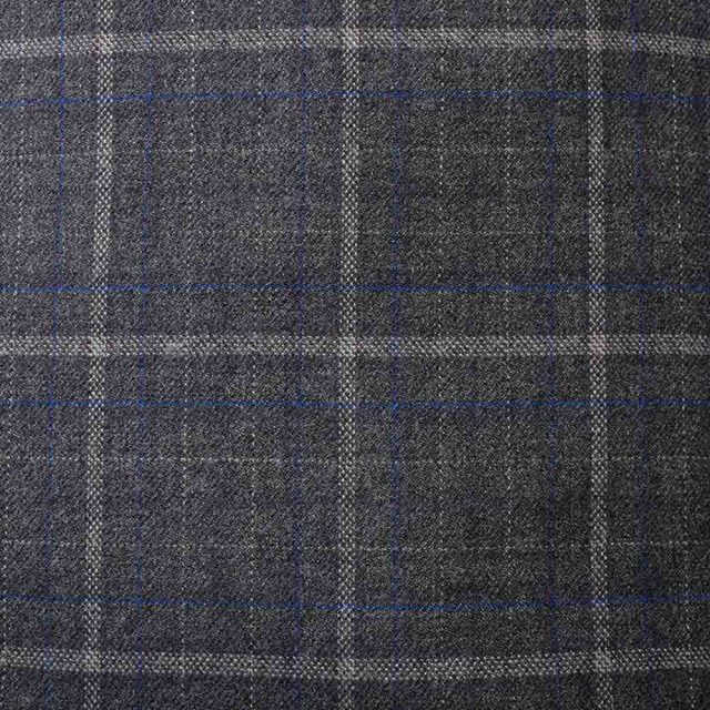 GREY TWEED LARGE CHECK TAILORED FIT JACKET (2)