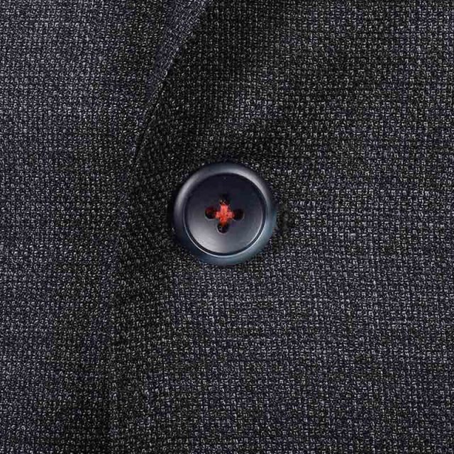 GREY TWEED TEXTURED TAILORED FIT JACKET (4)