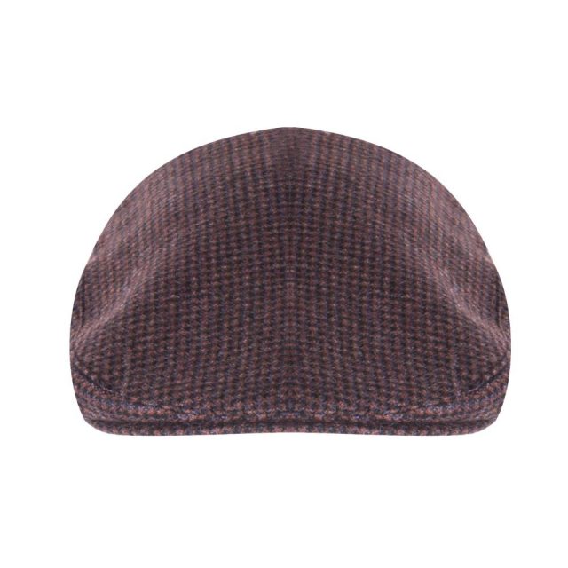 MAROON-WOOL-BLEND-HOUNDSTOOTH-REGULAR-FIT-CAP-2.jpg
