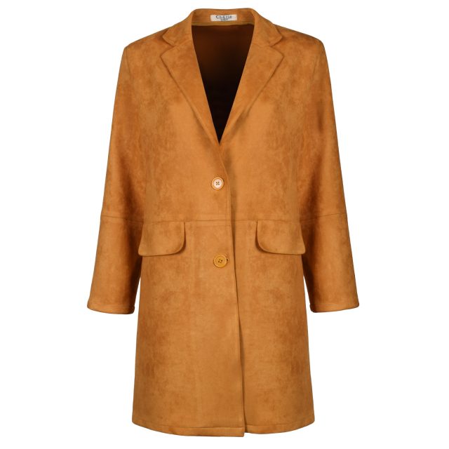 YELLOW-MICROFIBER-SUEDE-PLAIN-REGULAR-HALF-COAT-1.jpg