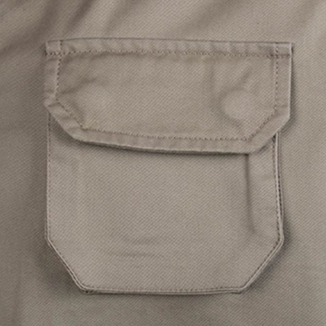 BROWN COTTON WATER REPELLENT PLAIN REGULAR FIT CASUAL JACKET (4)