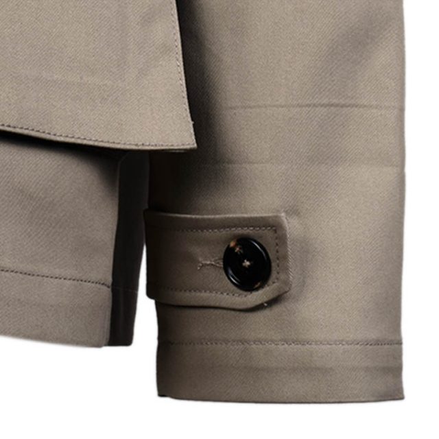 BROWN COTTON WATER REPELLENT PLAIN REGULAR FIT CASUAL JACKET (7)