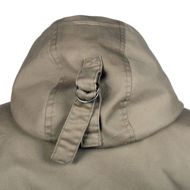 BROWN COTTON WATER REPELLENT PLAIN REGULAR FIT CASUAL JACKET (7)