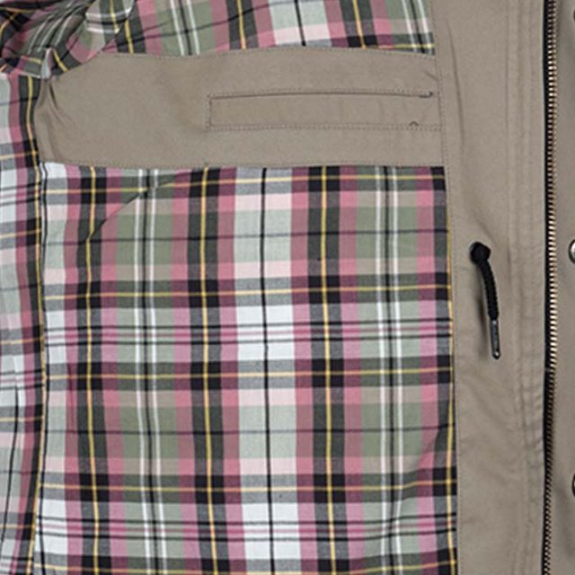 BROWN COTTON WATER REPELLENT PLAIN REGULAR FIT CASUAL JACKET (8)