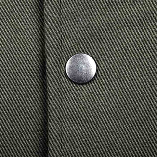 GREEN COTTON WATER REPELLENT PLAIN REGULAR FIT CASUAL JACKET (3)